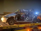 Tragedia na A4 pod Opolem. W wypadku zginął ojciec i córka z czteroosobowej rodziny [ZDJĘCIA]
