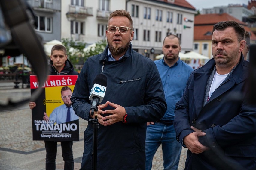 Paweł Tanajno chce przełamywać nienawiść, którą jego zdaniem, potęgują kandydaci PiS i KO