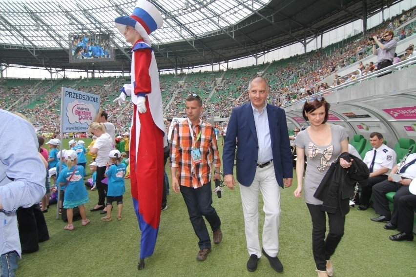 Wrocław: Dzień Przedszkolaka na Stadionie Miejskim (ZDJĘCIA, FILM)