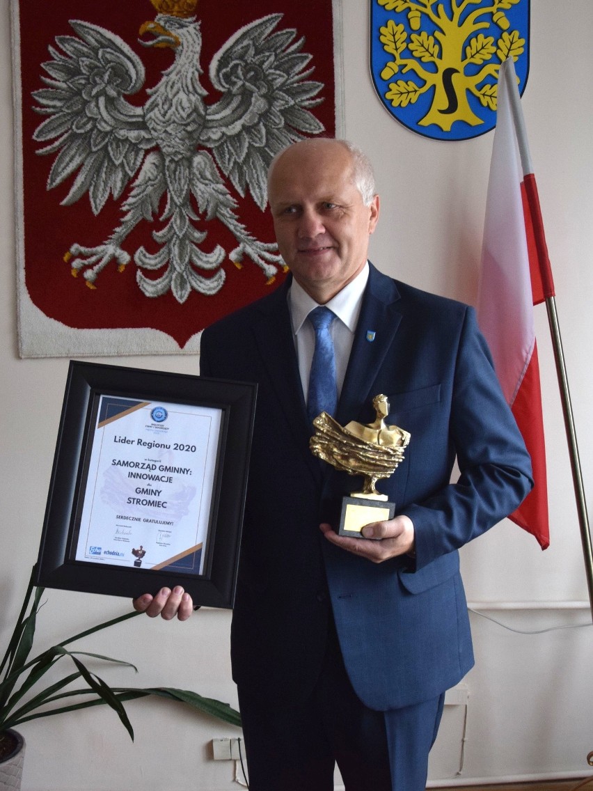 Lider Regionu 2020. Gmina Stromiec nagrodzona w kategorii "Innowacje"