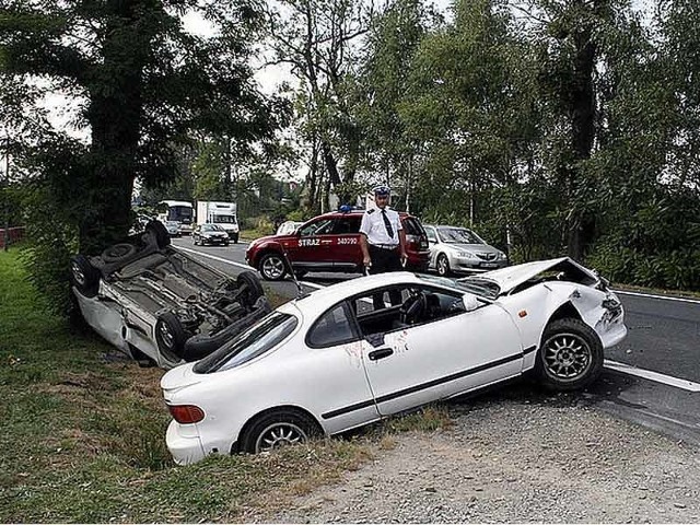 Kierowca toyoty odpowie za jazdę pod wpływem alkoholu.