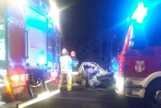 Dąbrowa Górnicza: Wypadek na DK1 w Ząbkowicach. Jeden kierowca trafił do szpitala
