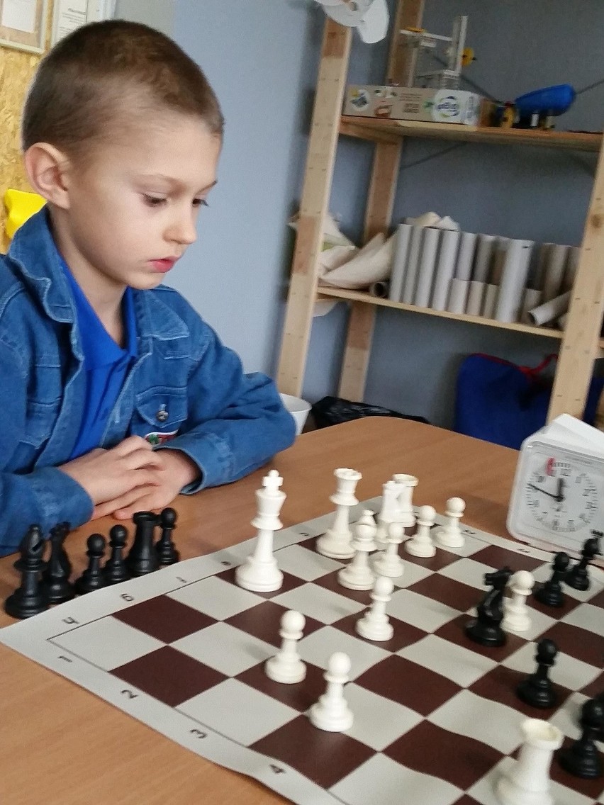 Turniej szachowy dla dzieci w Ustce