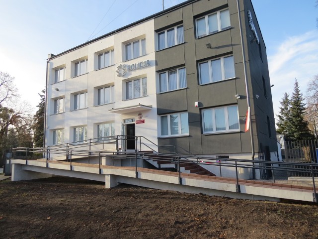 Budynek Komisariatu Policji w Ciechocinku zmienił się nie do poznania.