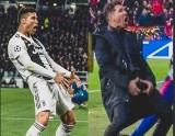 Liga Mistrzów. Cristiano Ronaldo sparodiował Diego Simeone po wygranym meczu Juventusu z Atletico