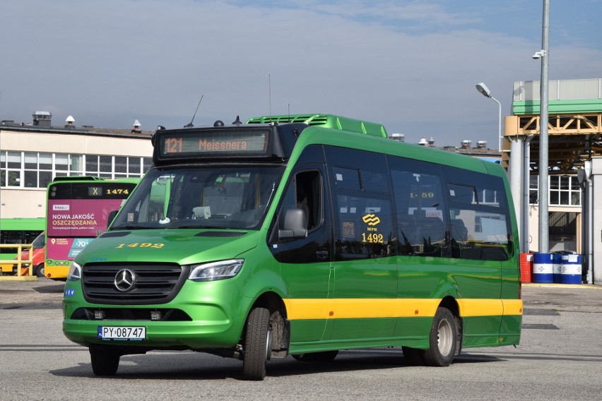 Autobusy MPK powiększyła się o pięć nowych minibusów.