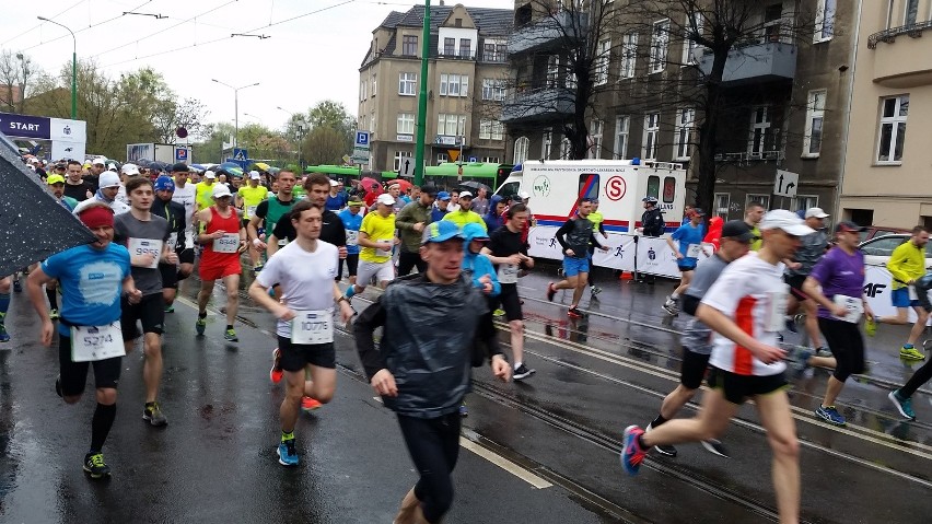 9. Poznań Półmaraton: Wyniki z poszczególnych punktów