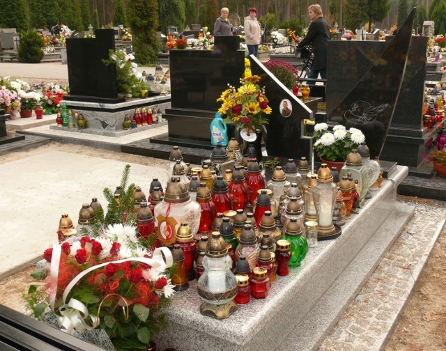 Grób Michała Kołka na cmentarzu komunalnym w Stalowej Woli.