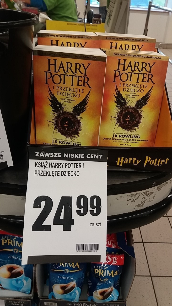 Harry Potter w Biedronce w promocyjnej cenie