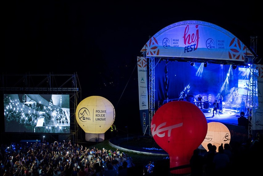 Zakopane. Hej Fest na Gubałówce. Zaśpiewali Piasek i Ania Dąbrowska [ZDJĘCIA]