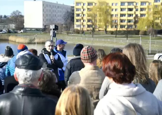 Tak wyglądał poprzedni spacer po Ustroniu przygotowany przez Stowarzyszenie Droga Mleczna.