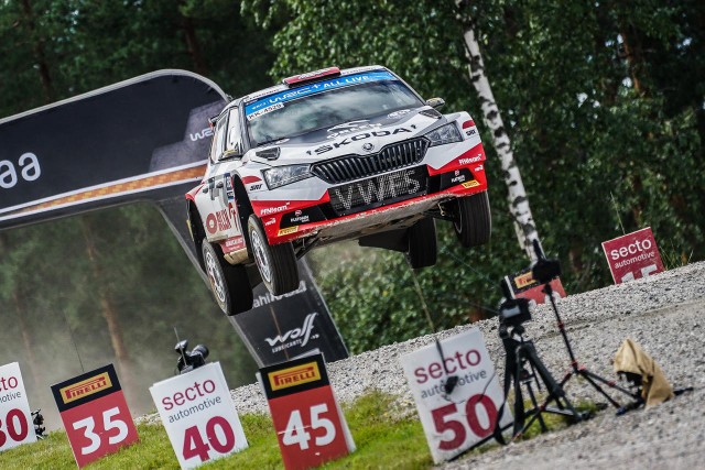 Mikołaj Marczyk i Szymon Gospodarczyk zajęli 3. miejsce w klasie WRC 2 Junior w 71. Rajdzie Finlandii