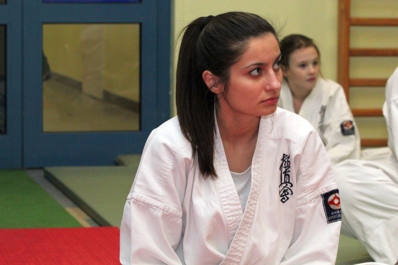 Treningi Ostrołęckiego Klubu Karate Kyokushin