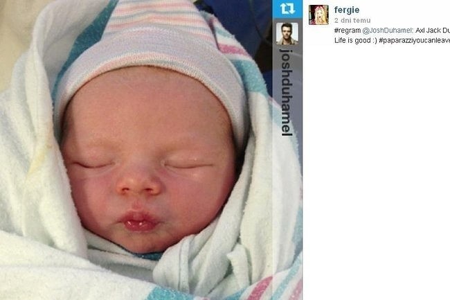 Fergie i Josh Duhamel zostali rodzicami 29 sierpnia. Axl...
