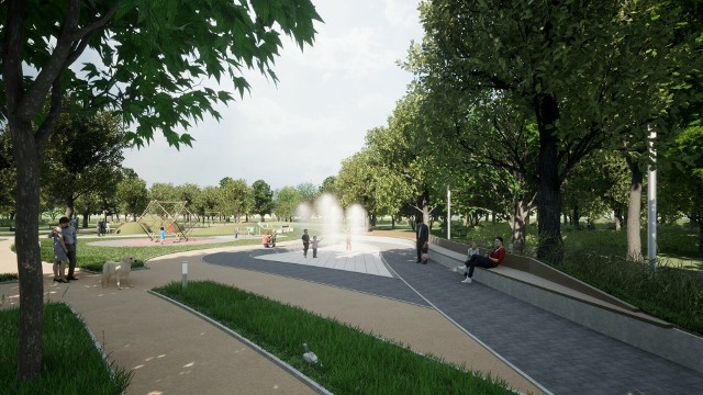 Gmina Kluczborka zaplanowała rewitalizację części parku miejskiego. Będzie ona podzielona na kilka stref dedykowanych różnym grupom wiekowym.