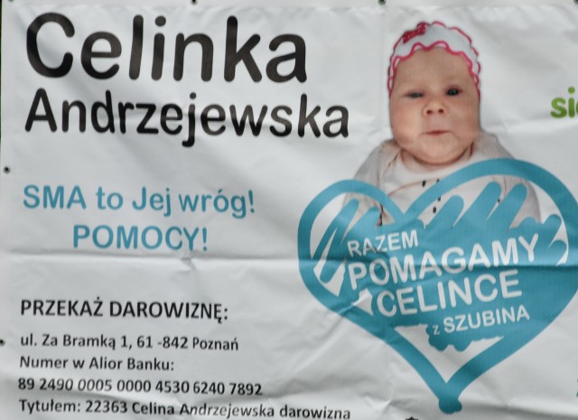 Na leczenie Celinki potrzeba prawie 10 mln zł. Dlatego liczy się każdy grosz