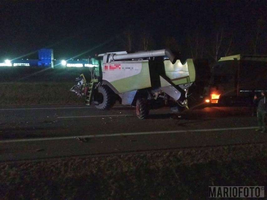 Zderzenie na obwodnicy Dobrodzienia. Jedna osoba nie żyje.