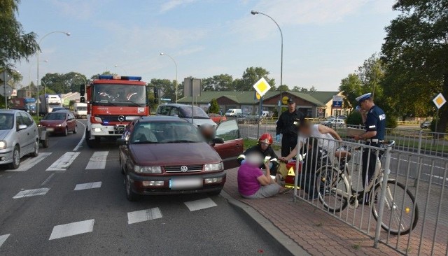 Wypadek przy ul. Podhorskiego miał miejsce około godz. 7