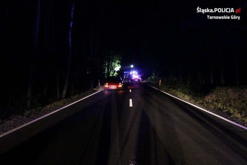 Tragiczny wypadek motocyklistów i porsche w Miasteczku...