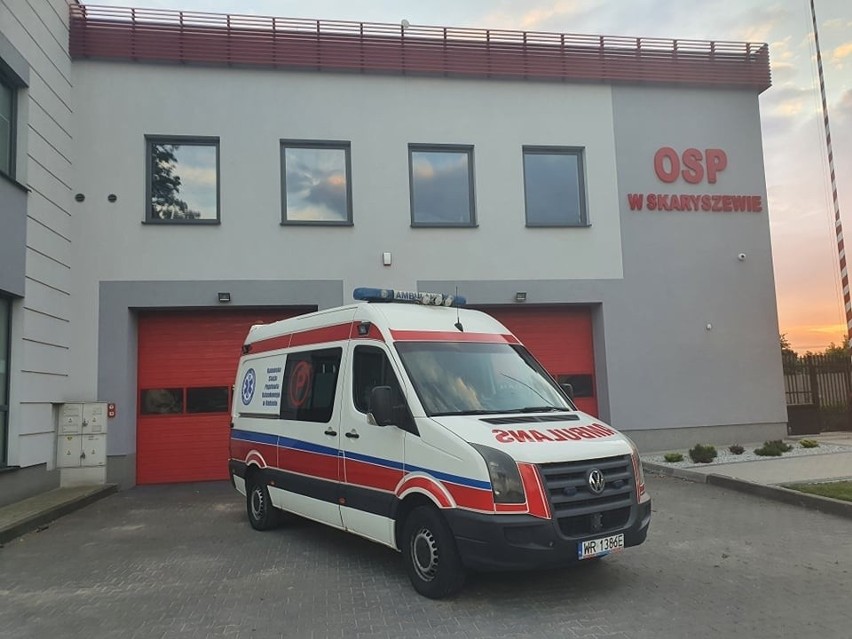 Nowy ambulans przekazany jednostce Ochotniczej Straży...