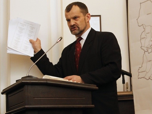Jerzy Cypryś, szef klubu radnych PiS.
