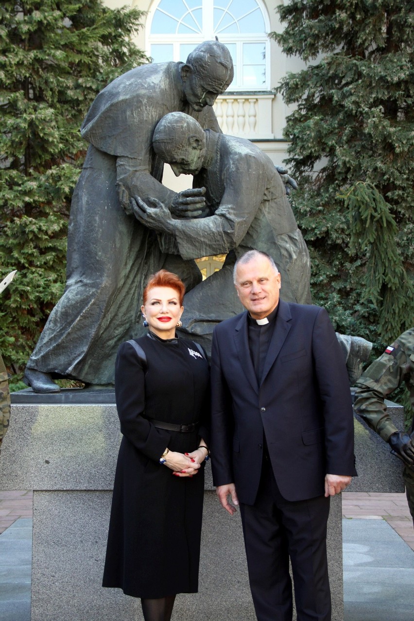 Georgette Mosbacher, ambasador USA w Polsce, wzięła udział w...