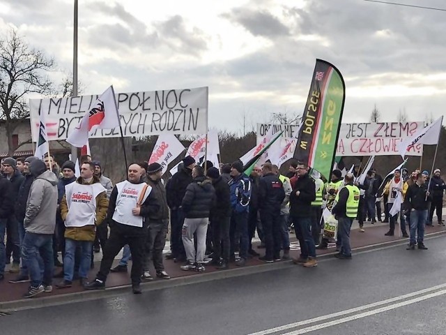 Jeden z protestów w Imielinie