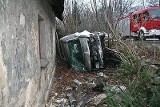Wypadek w Tarnowskich Górach. Kierowca miał 4 promile alkoholu w organizmie [ZDJĘCIA, WIDEO]