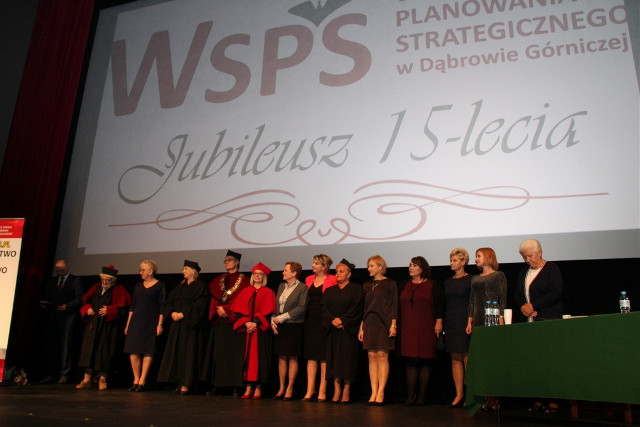 Dąbrowa Górnicza: 15-lecie Wyższej Szkoły Planowania Strategicznego i