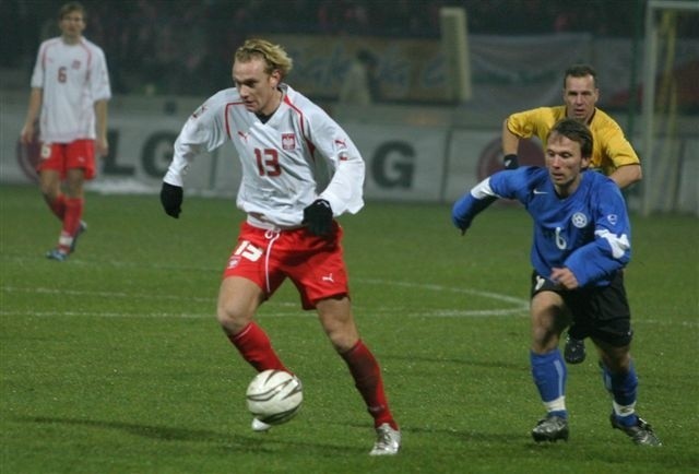 Mecz reprezentacji Polski z Estonią odbył się w Ostrowcu w 2005 roku. Pamiętacie występ Marcina Kaczmarka, bramkę Grzegorza Piechny?
