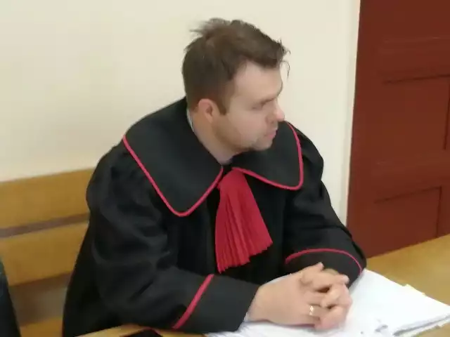 Prokurator Dariusz Siuda z Wydziału Zamiejscowego Prokuratury Krajowej w Łodzi.