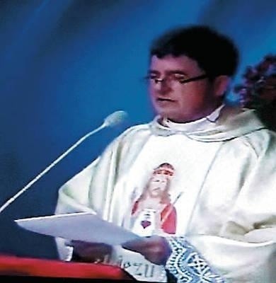 Ks. Piotr Natanek wygłasza kazanie 14 stycznia tego roku. Zdjęcie z telewizji internetowej pustelni ks. Natanka. FOT. ARCHIWUM