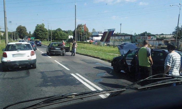 Do wypadku doszło na ul. Walczaka w Gorzowie Wlkp.