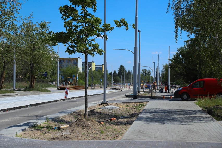 Budowa nowej linii tramwajowej na Jar - Aktualny stan robót