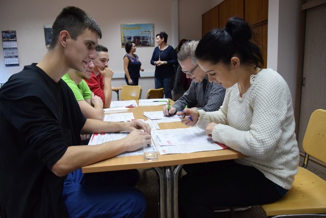 Akcja rejestracji do bazy dawców szpiku w kluczborskim Famaku.