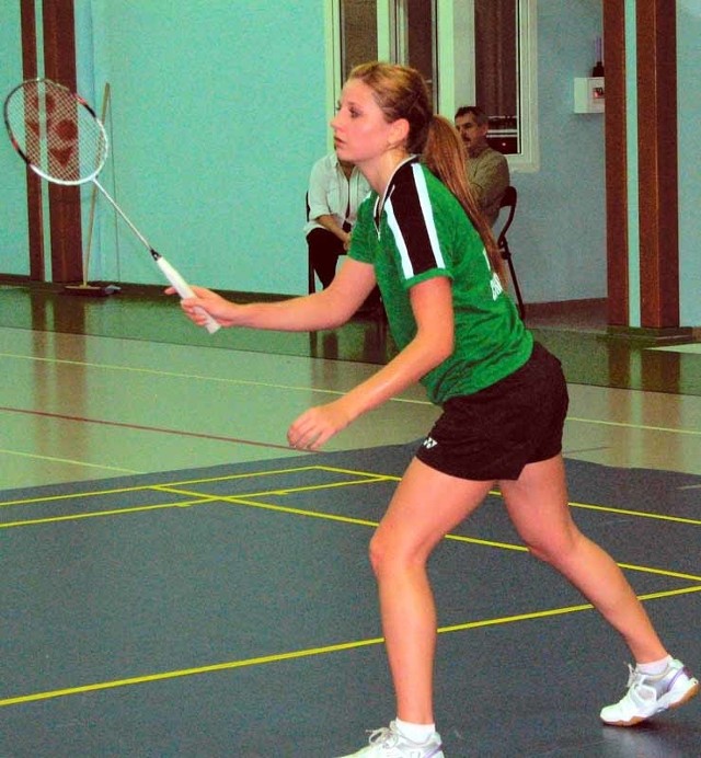 Anna Narel z LUKS Badminton Choroszcz ma szansę na podium