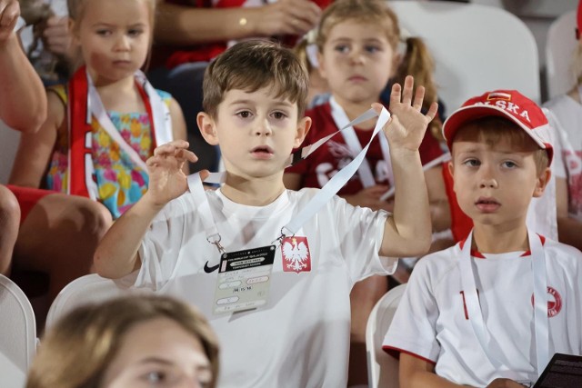 Dzieci z Polski mogły obejrzeć czwartkowy trening reprezentacji Polski