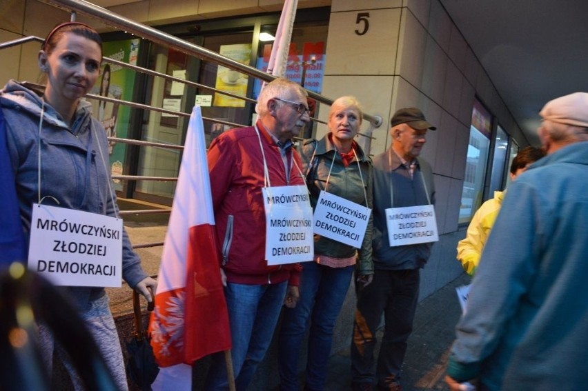 Tym razem hasła protestu były adresowane bardzo konkretnie...