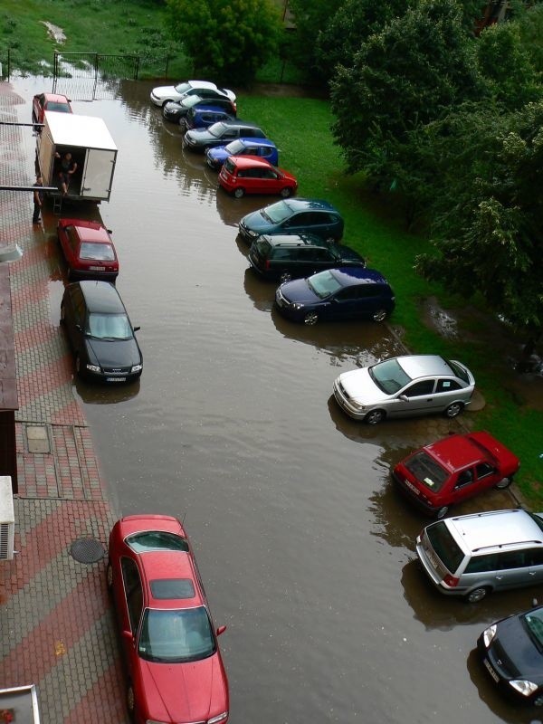 Parking przy Monte Cassino w Białymstoku