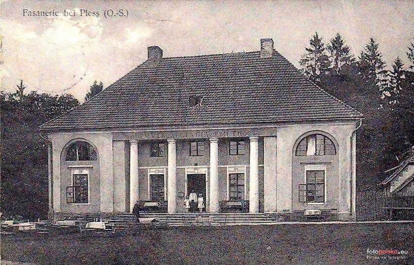 Pałac „Bażantarnia” w Porębie dziś pełni funkcję restauracji...