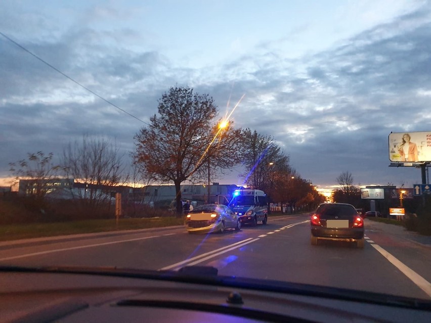 Zderzenie na ul. Turystycznej w Lublinie. Interweniowała policja. Zobacz zdjęcia