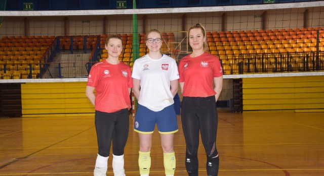 Powołane do kadry siatkarki ŁKSG Agnieszka Szczepska, Karolina Stobiecka, Wiktoria Muszczek