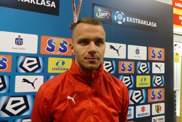 Marcin Cebula zagrał bardzo dobrze w meczu z Górnikiem. Zdobył bramkę i zaliczył dwie asysty.