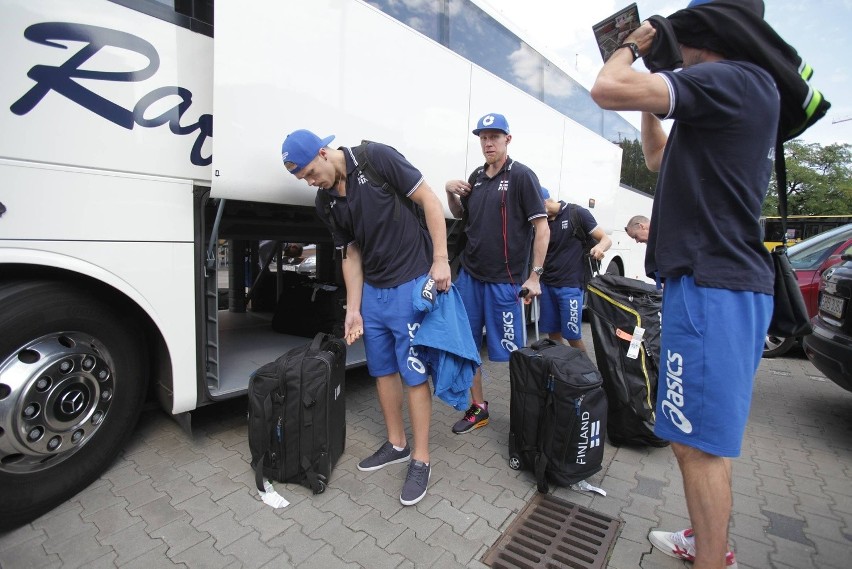 FIVB Mistrzostwa Świata w siatkówce 2014: Niemcy i Finowie w hotelu [ZDJĘCIA]