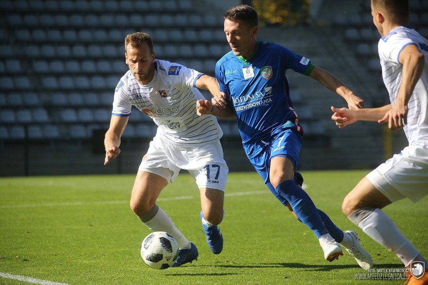 Miedź Legnica - Odra Opole 1:1. Remis Miedzi Legnica w sparingu z pierwszoligowcem. Grali młodzi (MIEDŹ ODRA WYNIK, RELACJA, ZDJĘCIA)