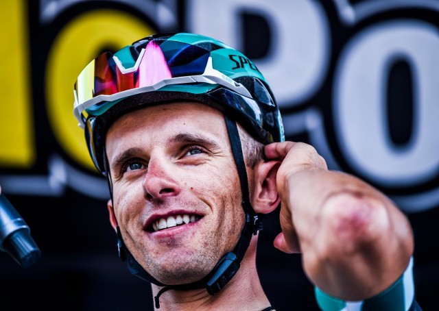 Rafał Majka startuje obecnie w Giro d'Italia, jest piąty