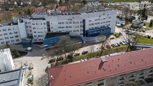 Szpital przy ul. Arkońskiej w Szczecinie.