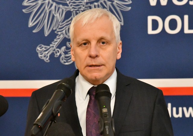 O sytuacji epidemicznej na Dolnym Śląsku mówił Jarosław Obremski, wojewoda dolnośląski