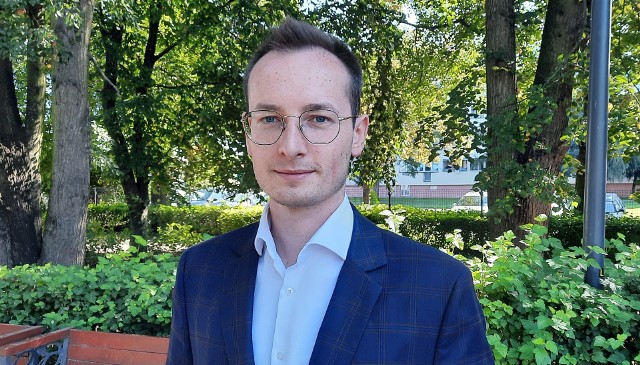 Kamil Gniatkowski, najmłodszy kandydat do sejmu w okręgu 10 na liście Prawa i Sprawiedliwości