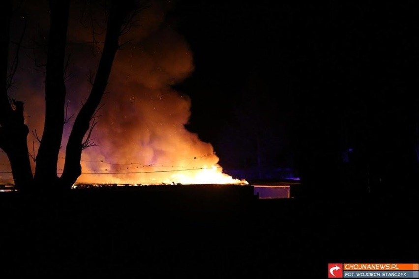 Kolejny pożar na targowisku w Osinowie Dolnym